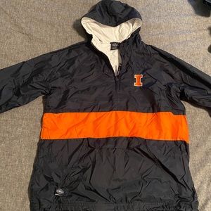 Charles River pullover rain jacket
